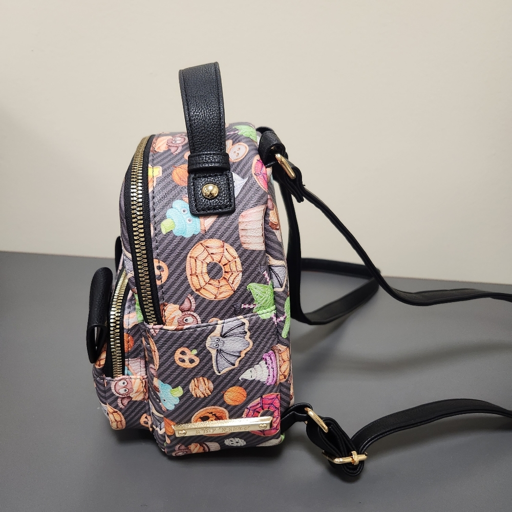 Betsey Johnson Sweets Dog XOBAYBEE Halloween Mini Backpack Purse New - Picture 3 of 8